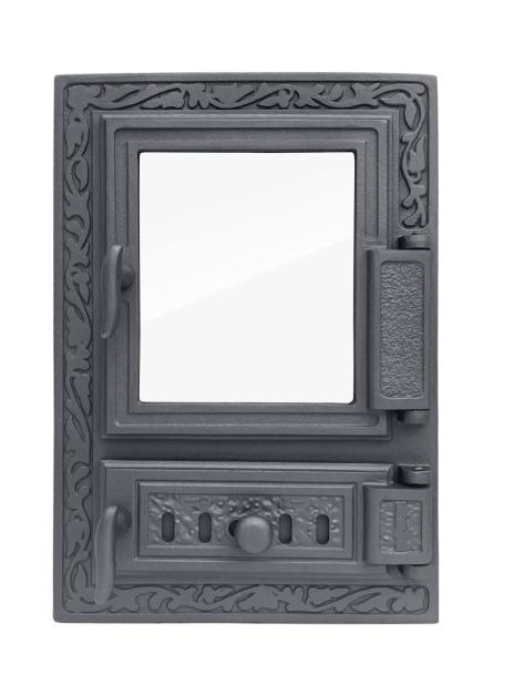 Drzwiczki żeliwne kuchenne  DPK 1 FPM2R - Drzwiczki żeliwne kuchenne  DPK 1